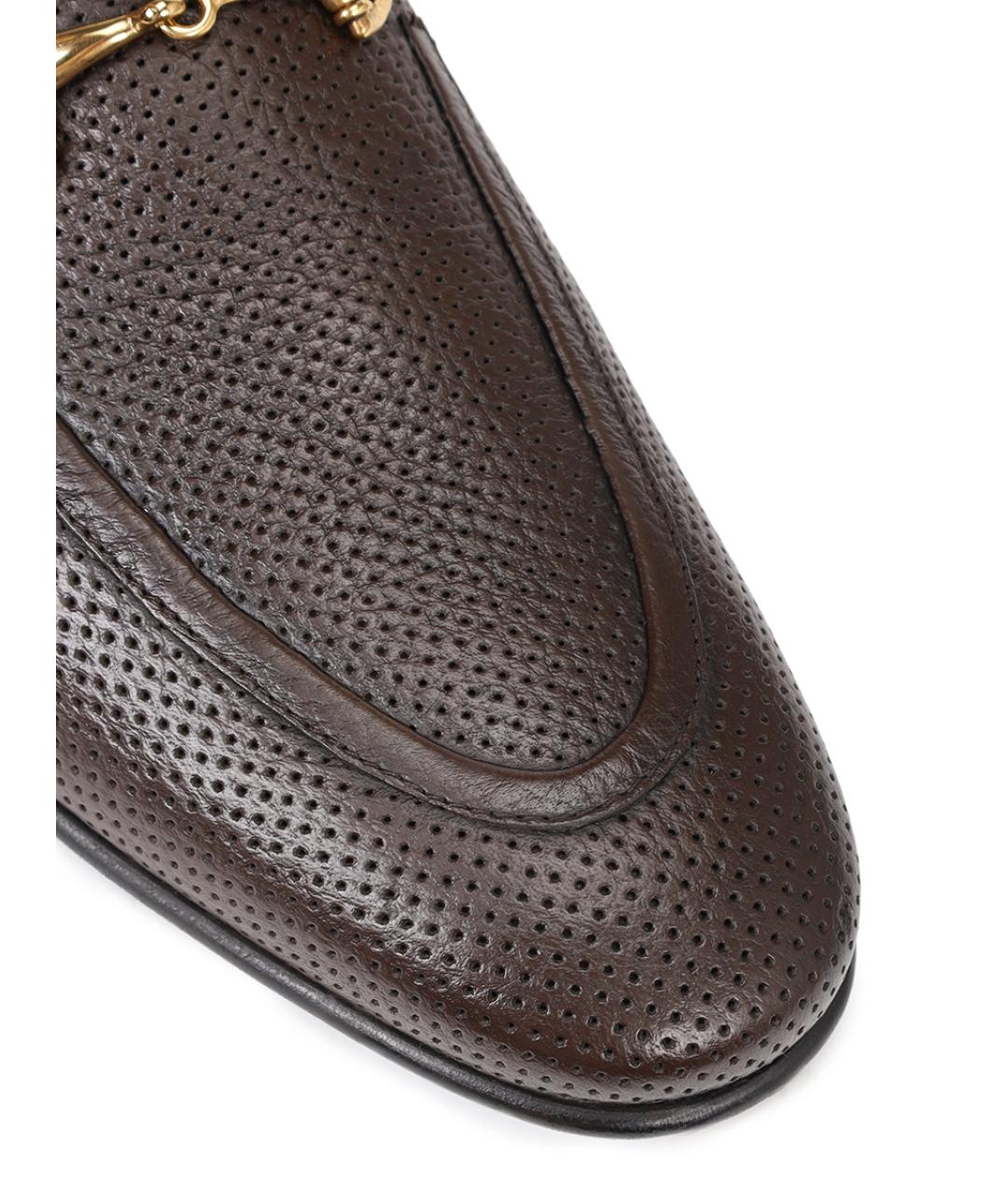 BARRETT Коричневые кожаные лоферы, фото 5