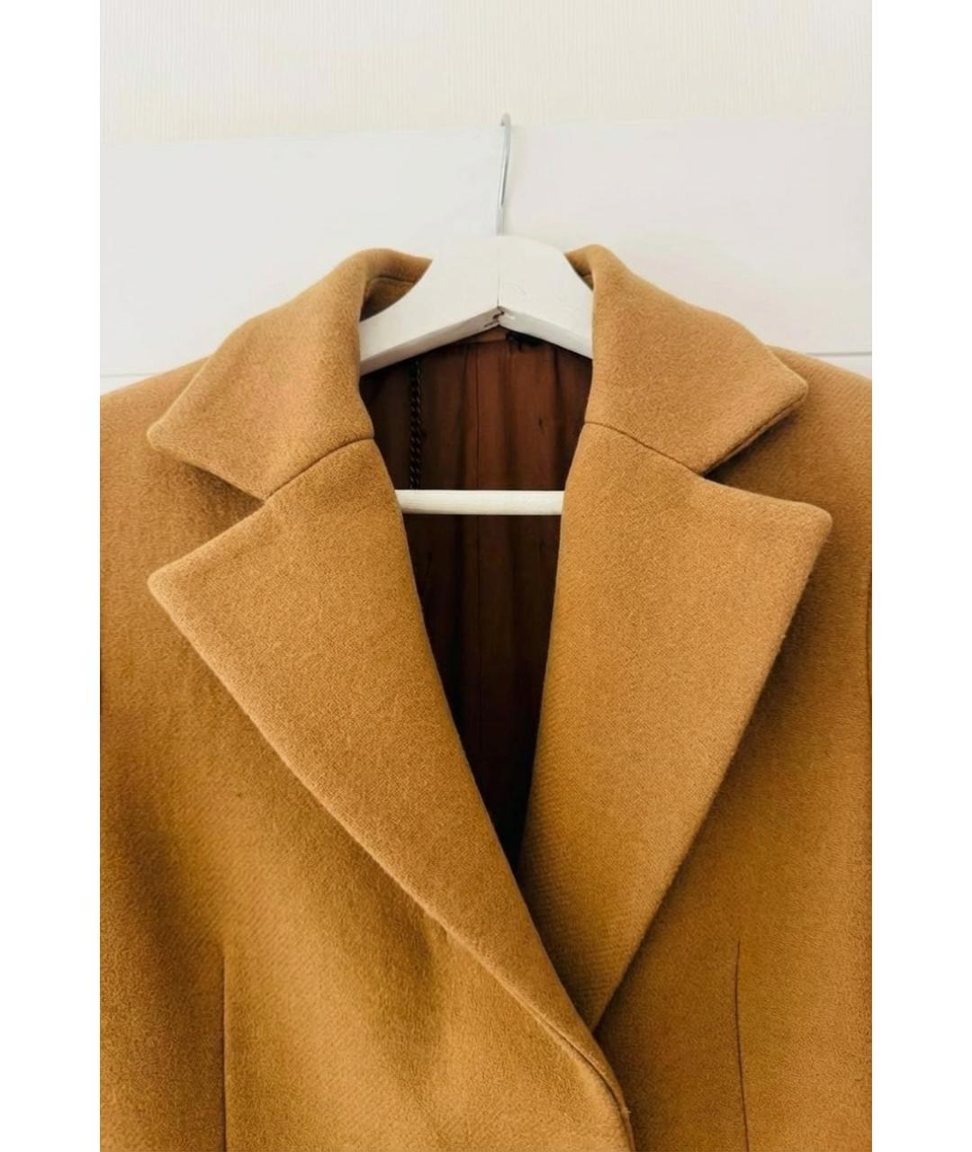 PINKO Горчичное пальто, фото 3