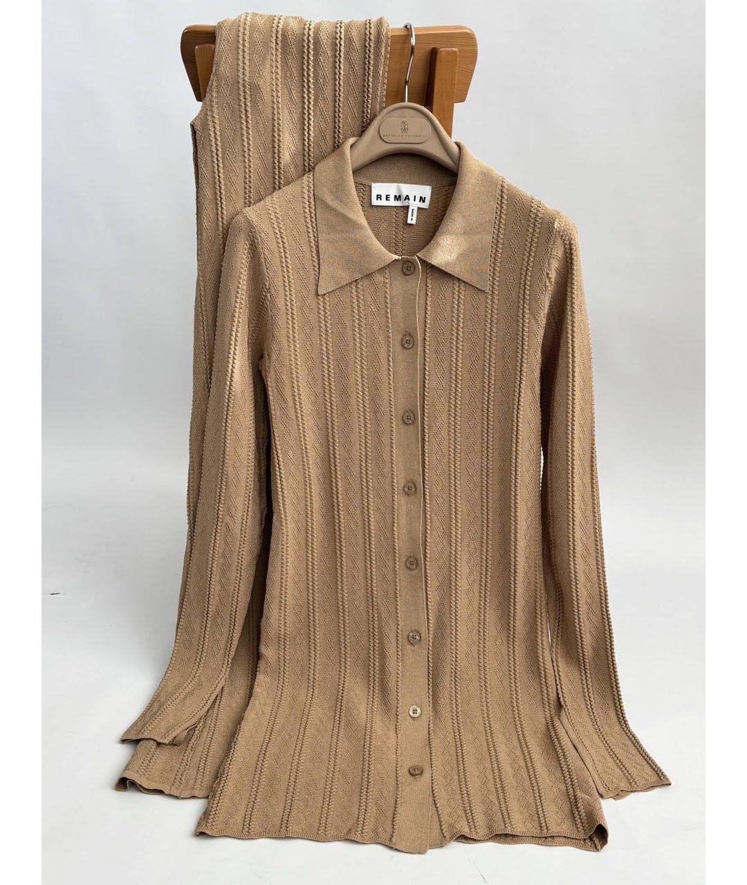 REMAIN Бежевый костюм с брюками, фото 4