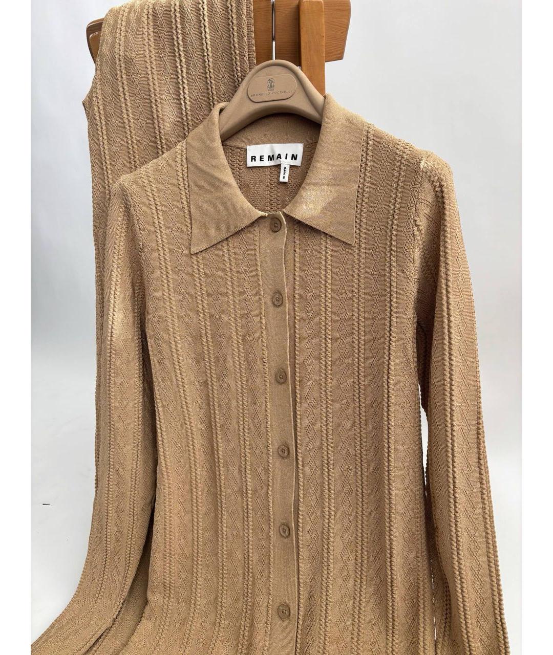 REMAIN Бежевый костюм с брюками, фото 7
