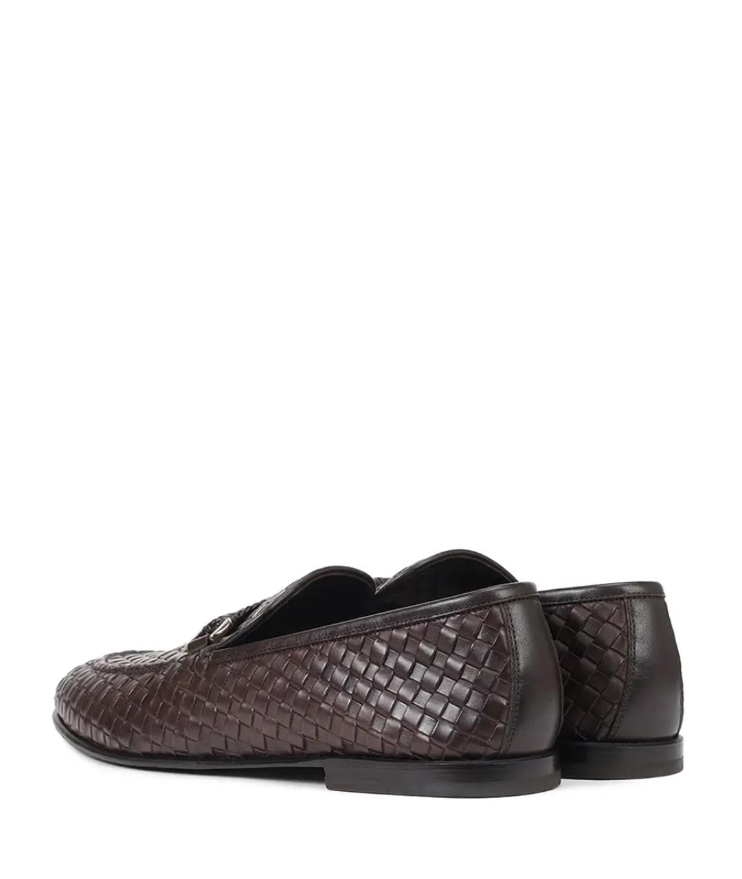 BARRETT Коричневые кожаные лоферы, фото 4