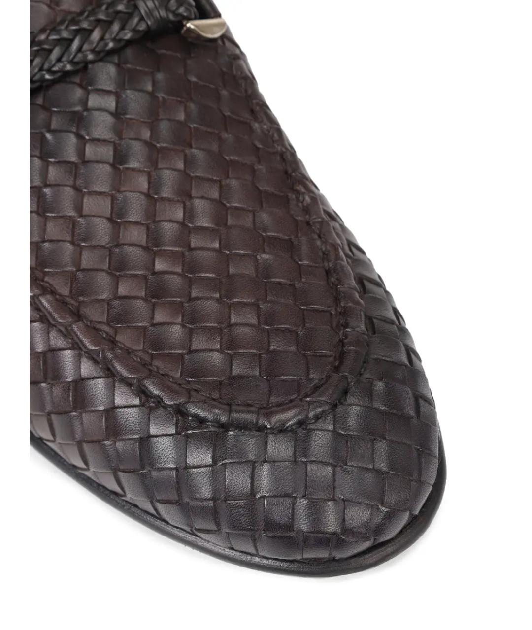 BARRETT Коричневые кожаные лоферы, фото 5