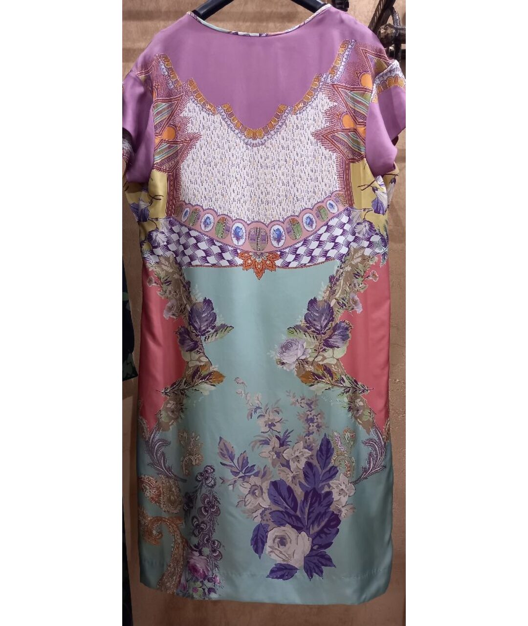 ETRO Мульти шелковое платье, фото 2