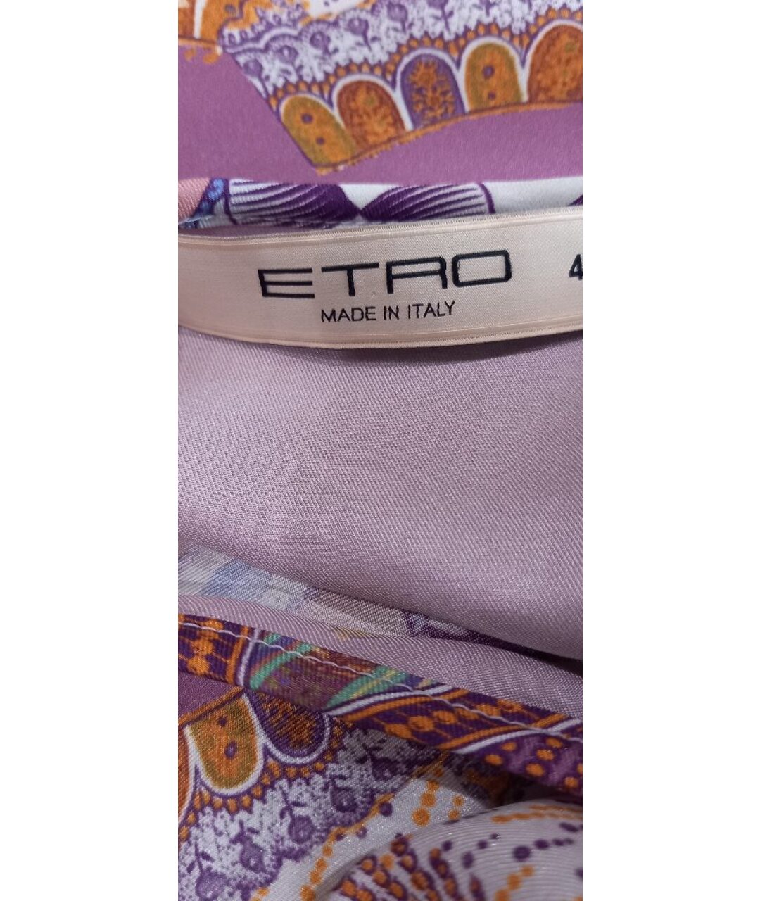 ETRO Мульти шелковое платье, фото 5