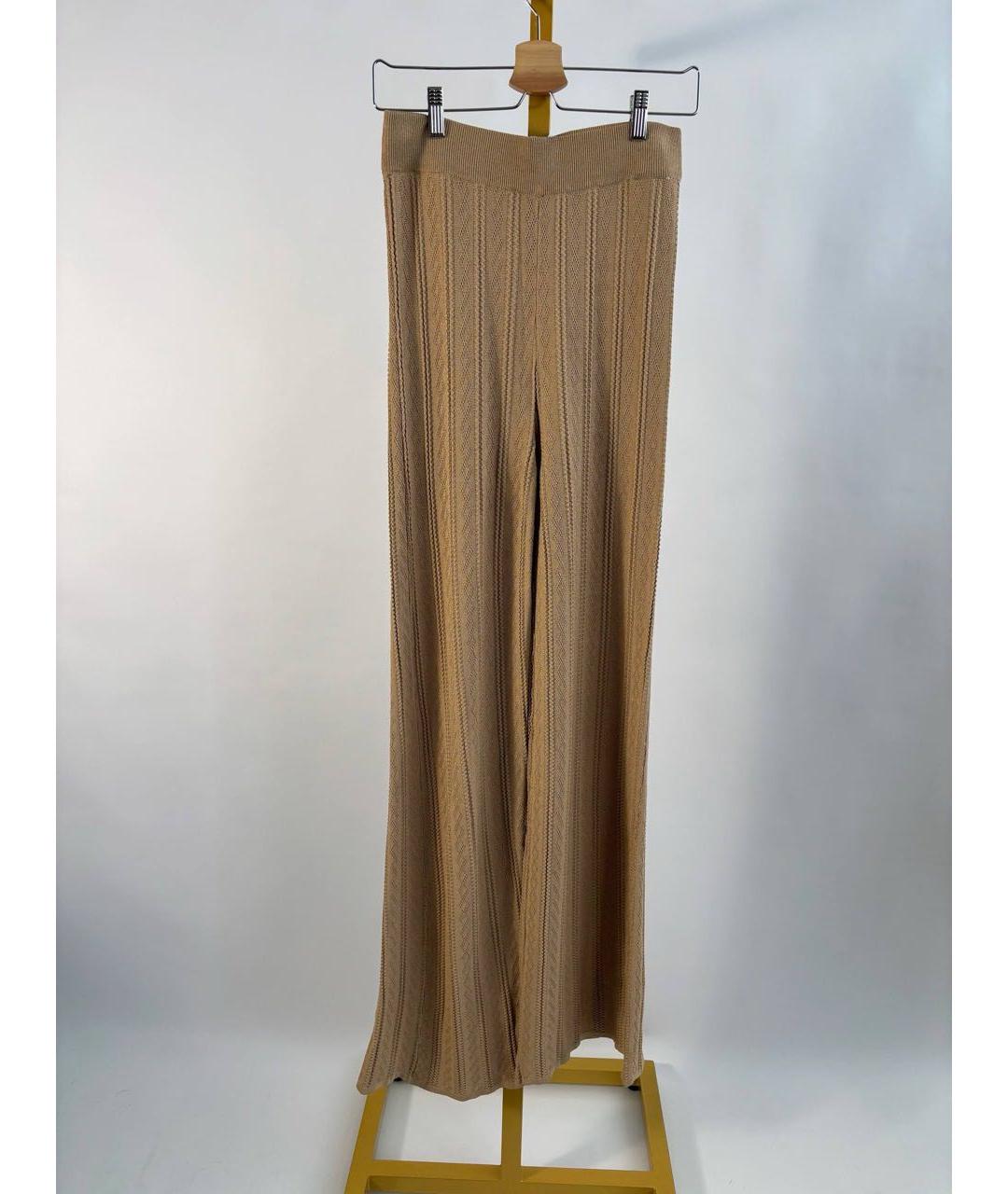 REMAIN Бежевые прямые брюки, фото 5