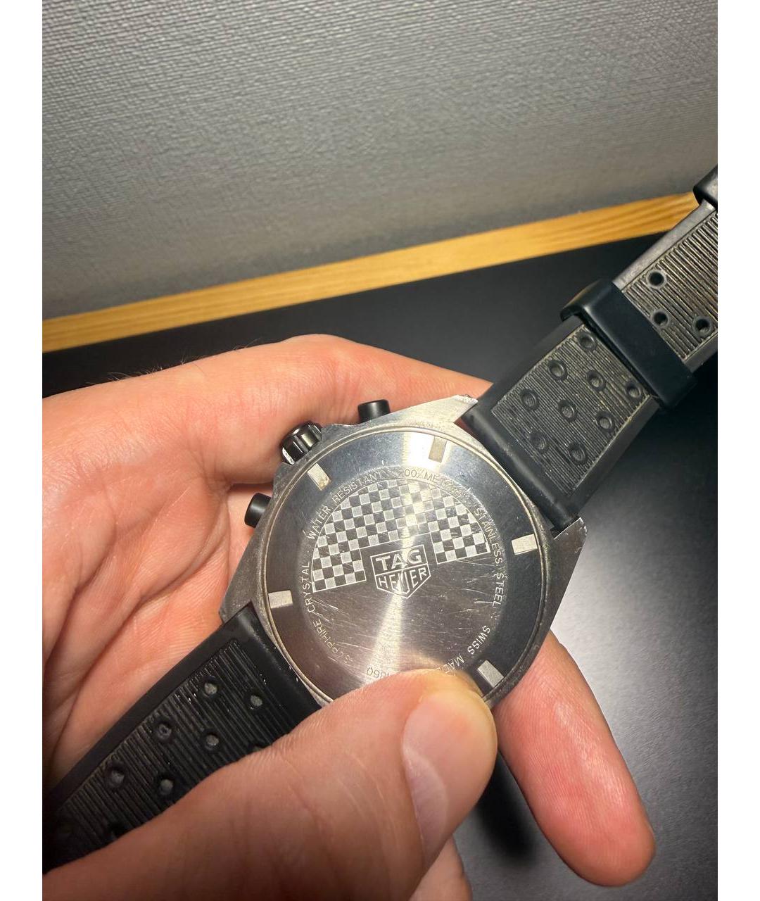 TAG HEUER Серебряные стальные часы, фото 3