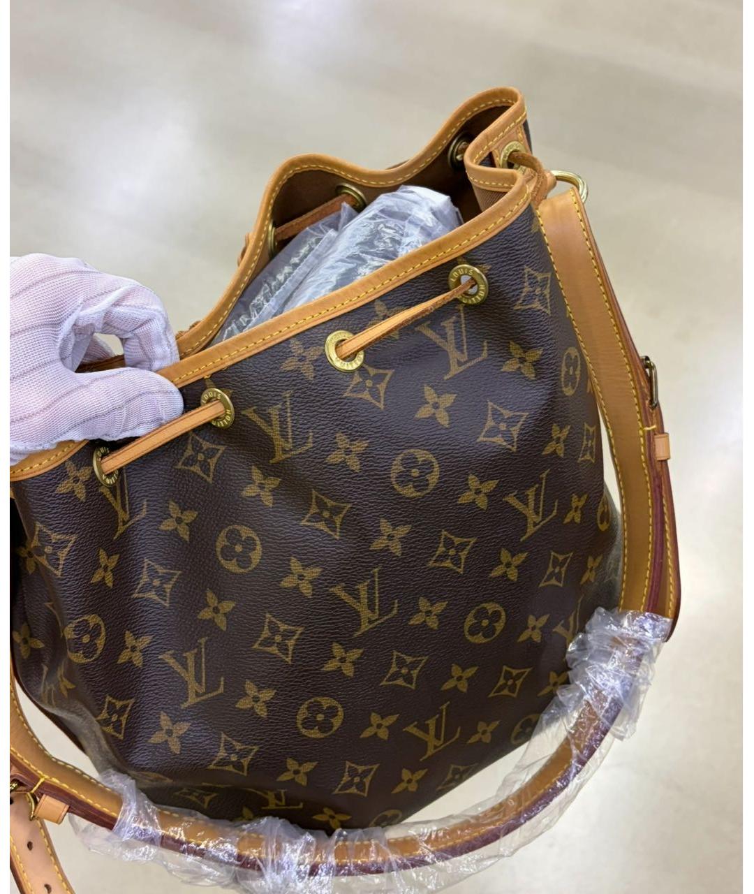 LOUIS VUITTON Коричневая сумка через плечо, фото 4
