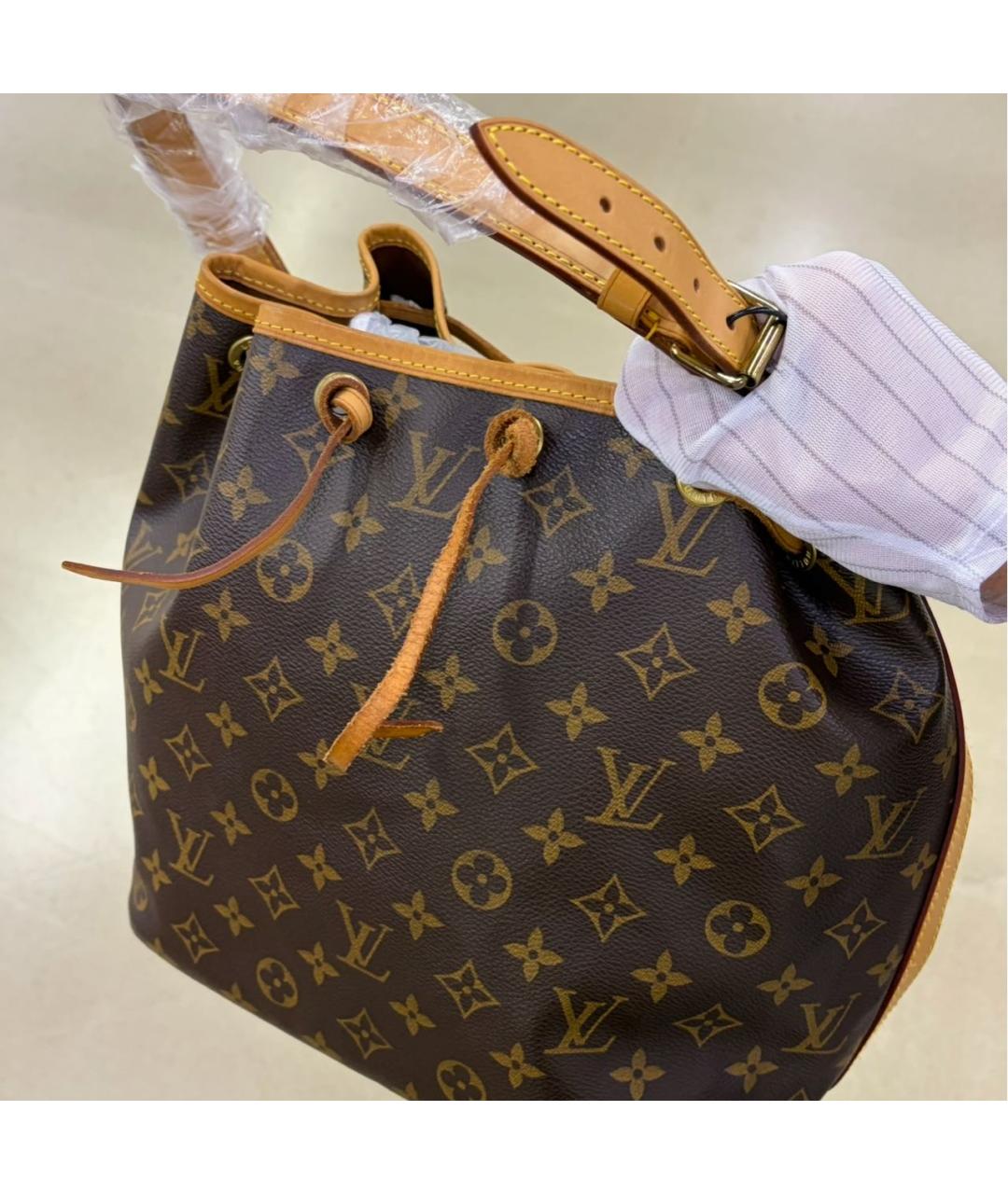 LOUIS VUITTON Коричневая сумка через плечо, фото 3