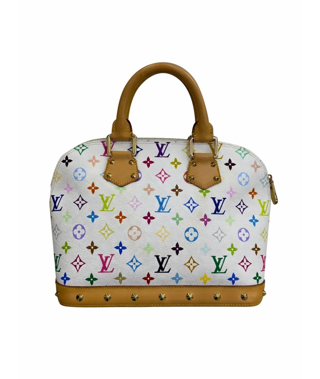 LOUIS VUITTON Белая сумка с короткими ручками, фото 1