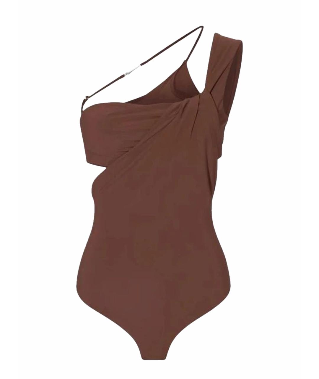 JACQUEMUS Коричневый купальник, фото 1