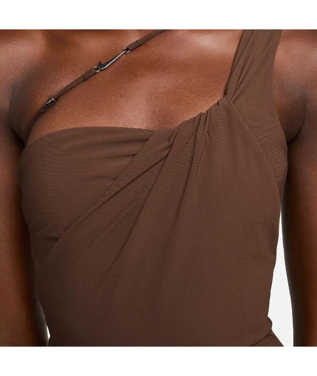 JACQUEMUS Коричневый купальник, фото 2
