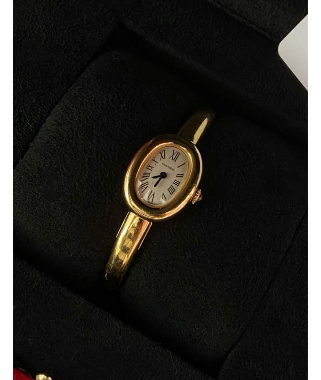 CARTIER Золотые часы из желтого золота, фото 5