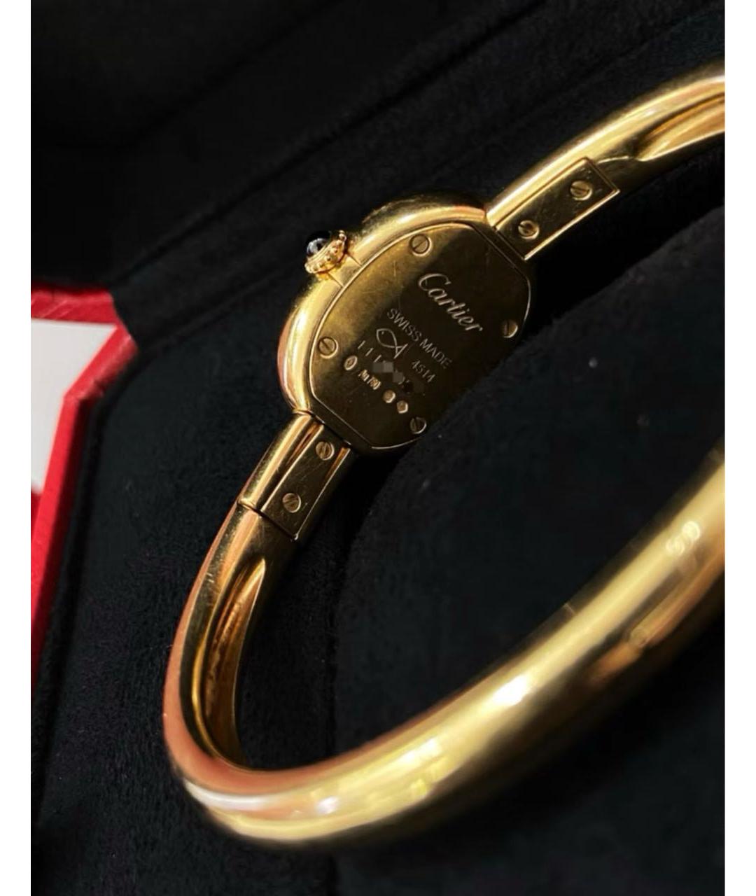 CARTIER Золотые часы из желтого золота, фото 6