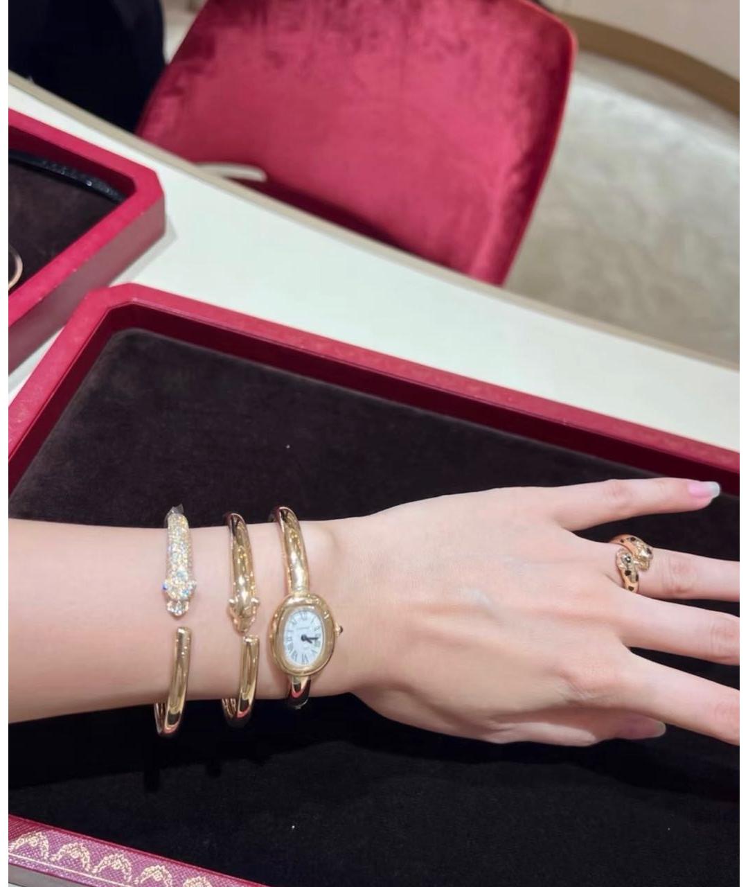 CARTIER Золотые часы из желтого золота, фото 7