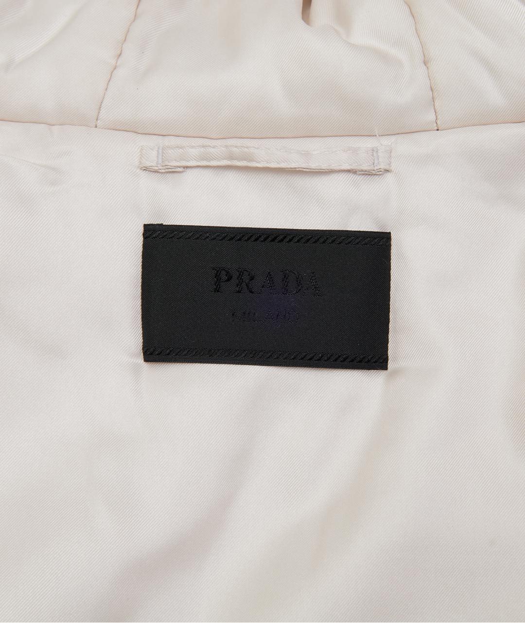 PRADA Бежевая кашемировая куртка, фото 5