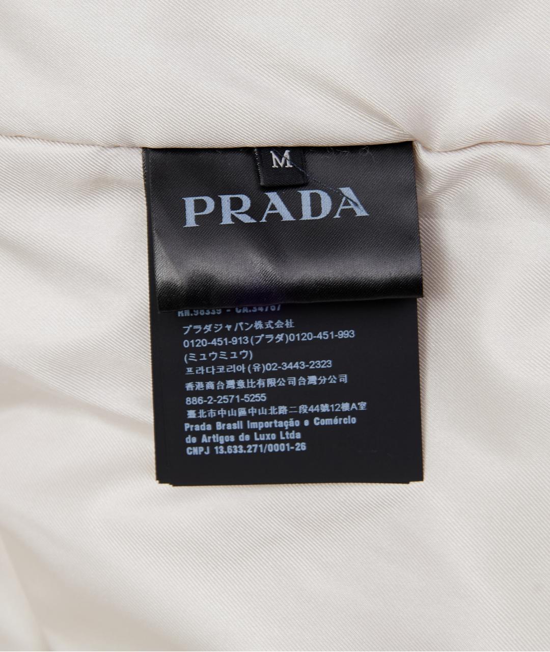 PRADA Бежевая кашемировая куртка, фото 6