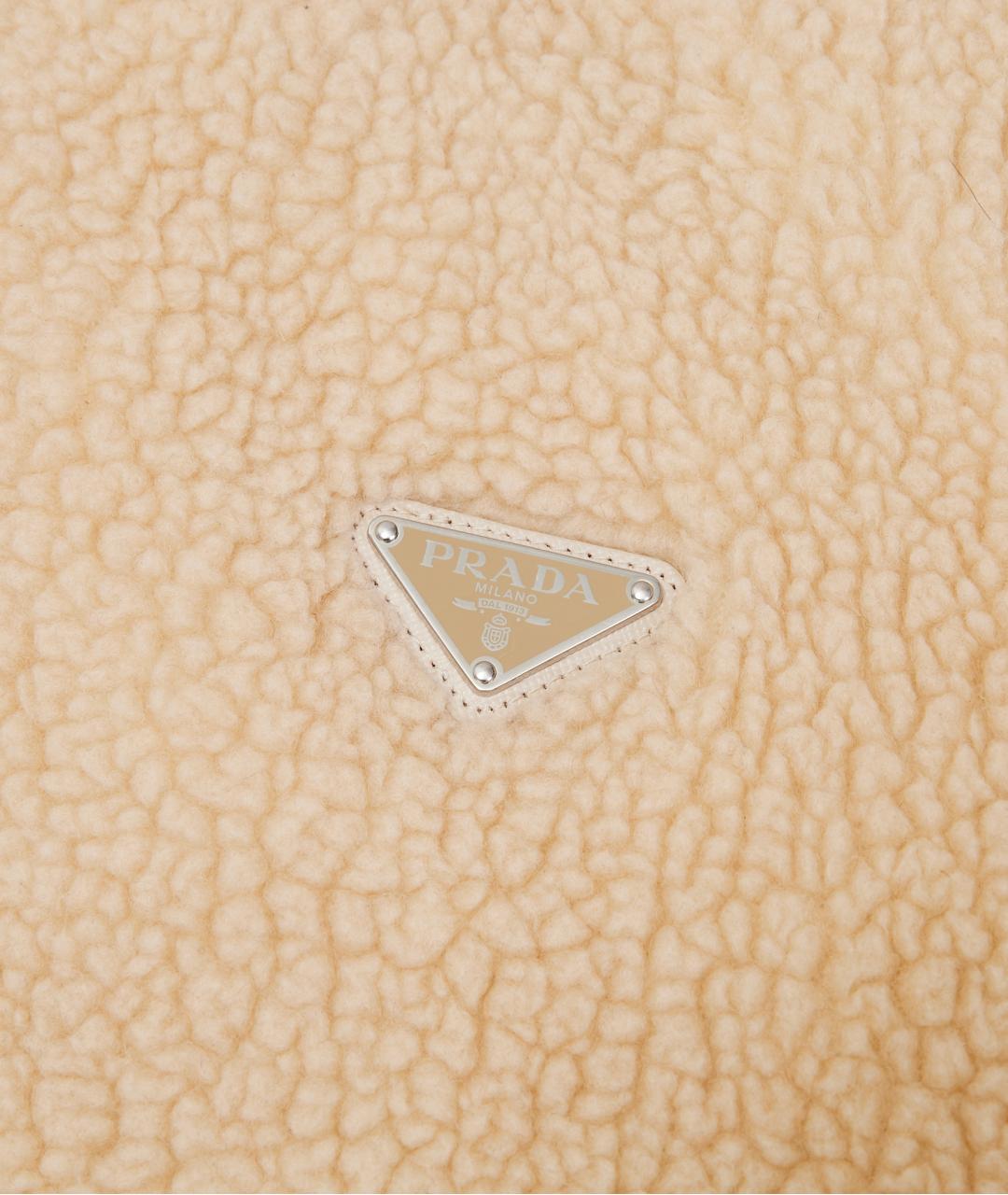 PRADA Бежевая кашемировая куртка, фото 4