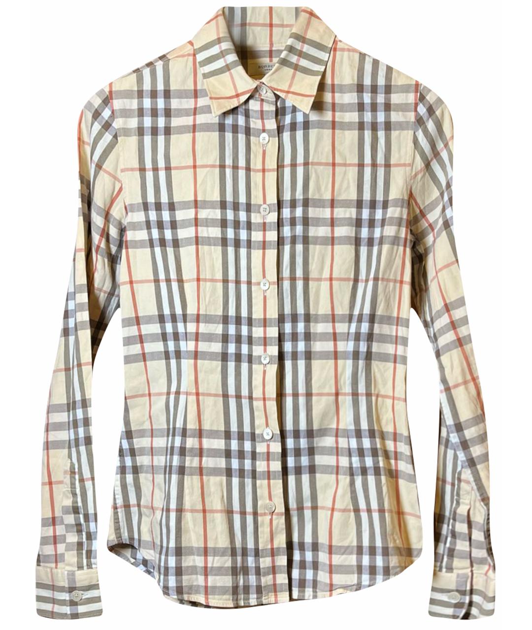 BURBERRY Мульти хлопковая рубашка, фото 1