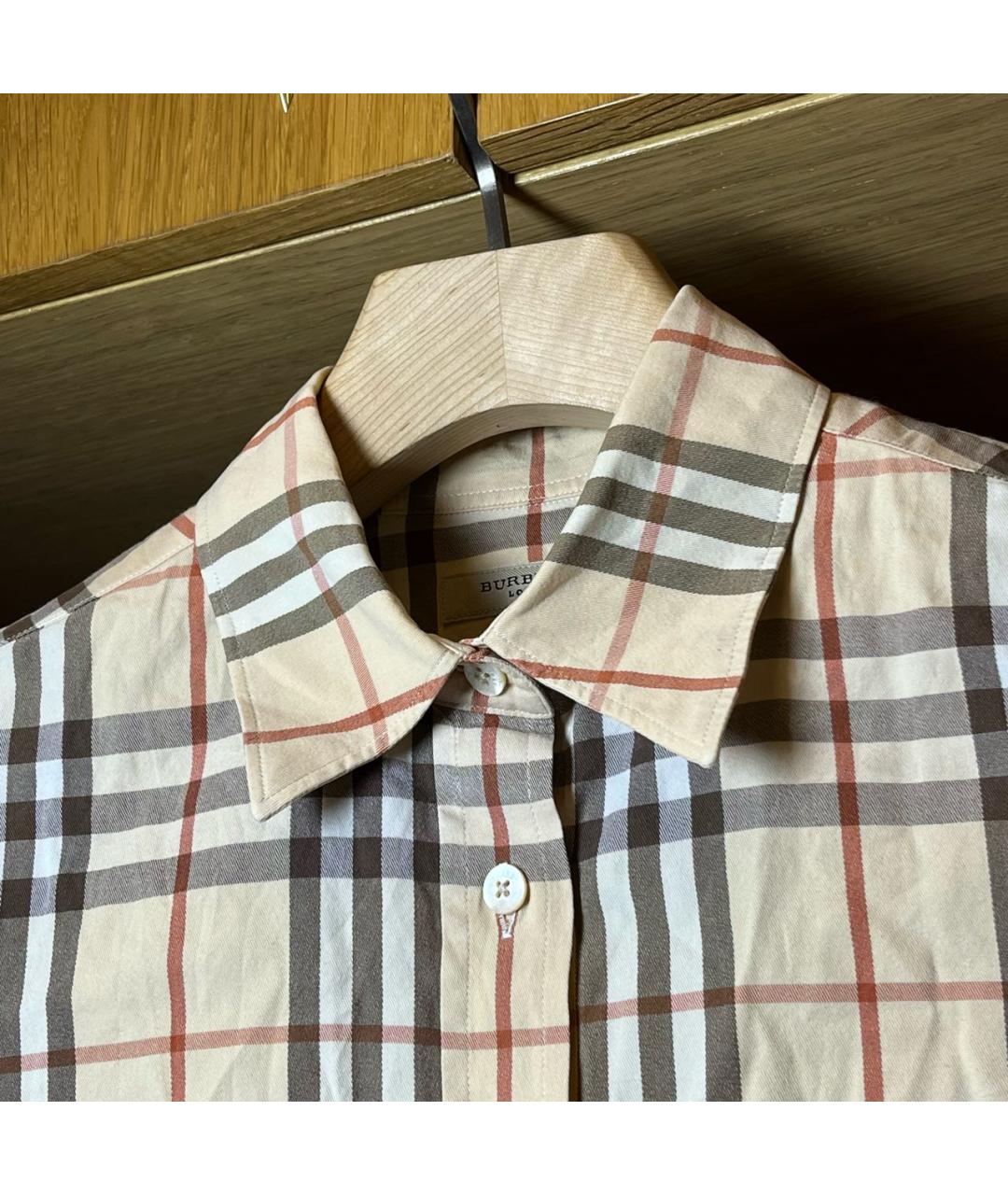BURBERRY Мульти хлопковая рубашка, фото 2