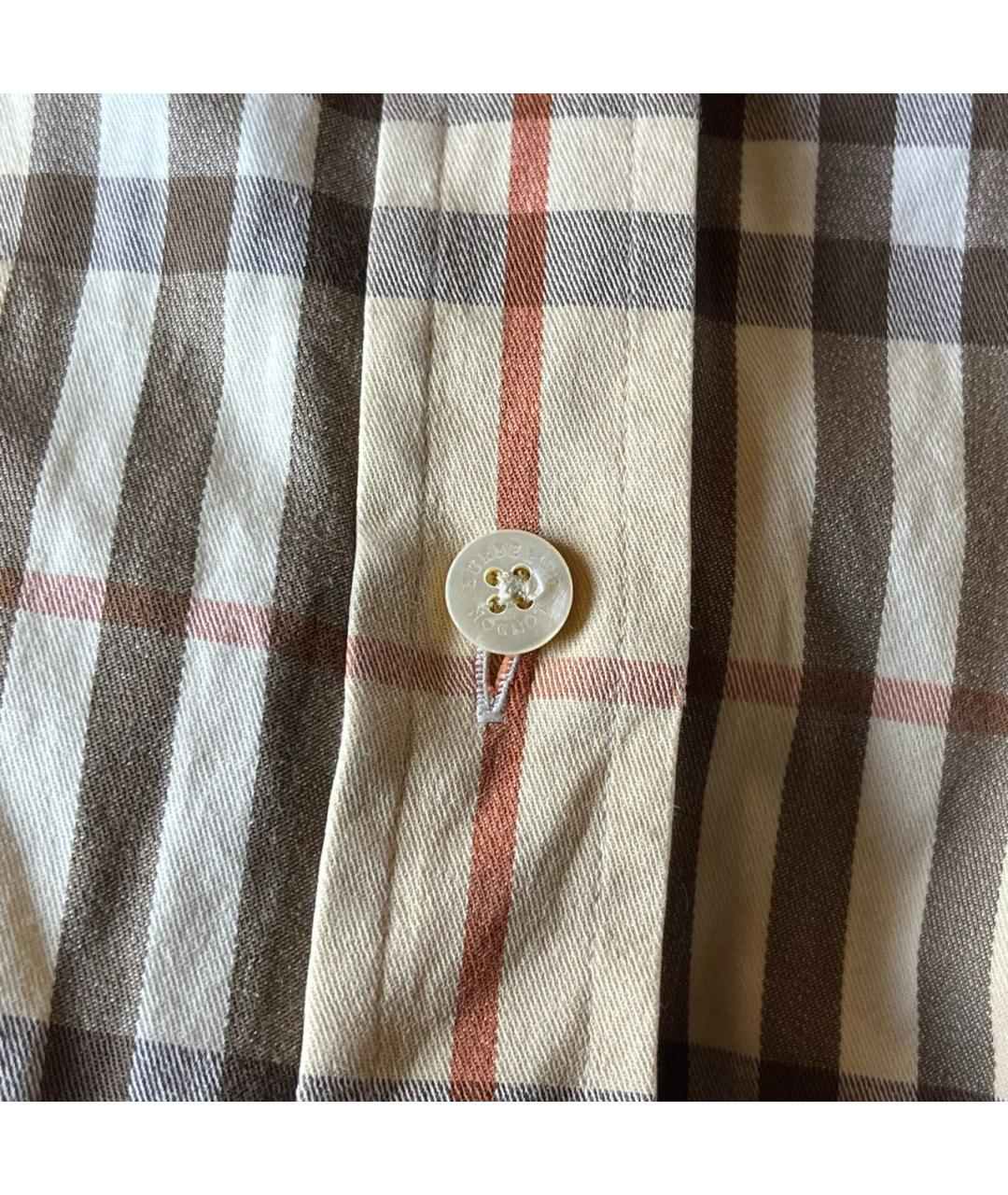 BURBERRY Мульти хлопковая рубашка, фото 5