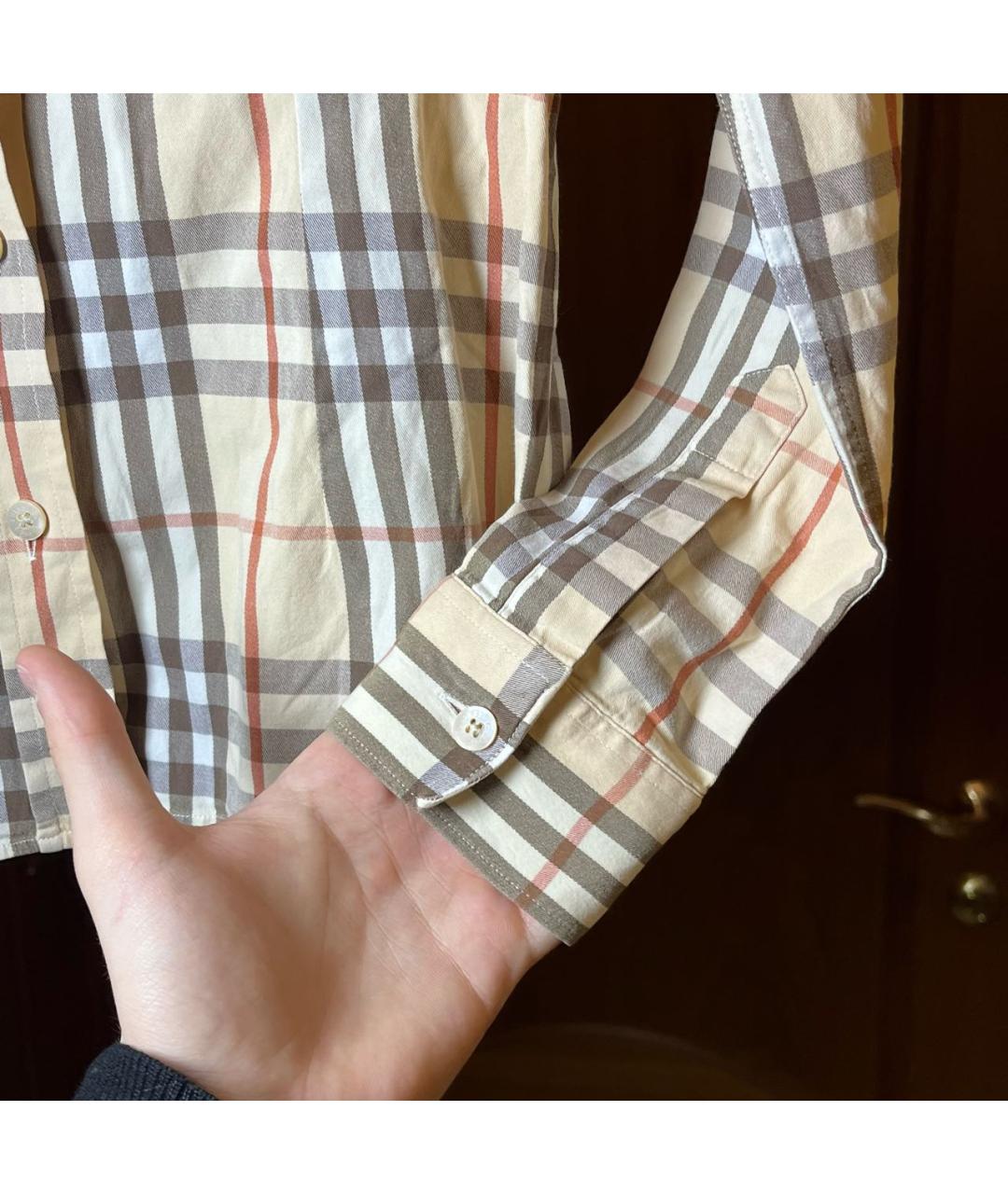 BURBERRY Мульти хлопковая рубашка, фото 3