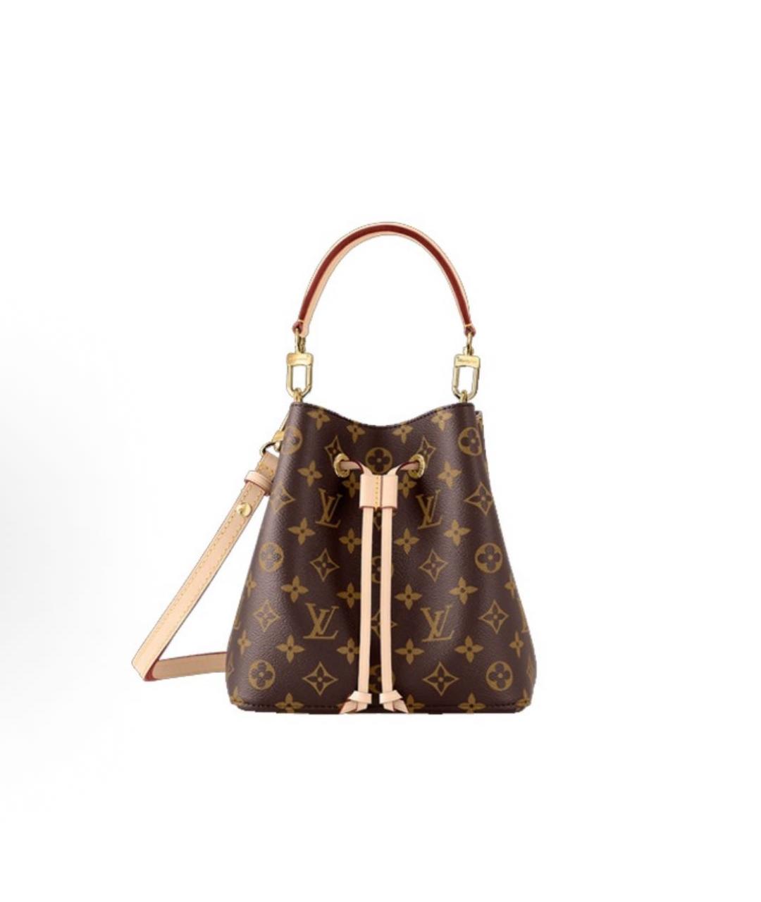 LOUIS VUITTON Коричневая сумка через плечо, фото 6