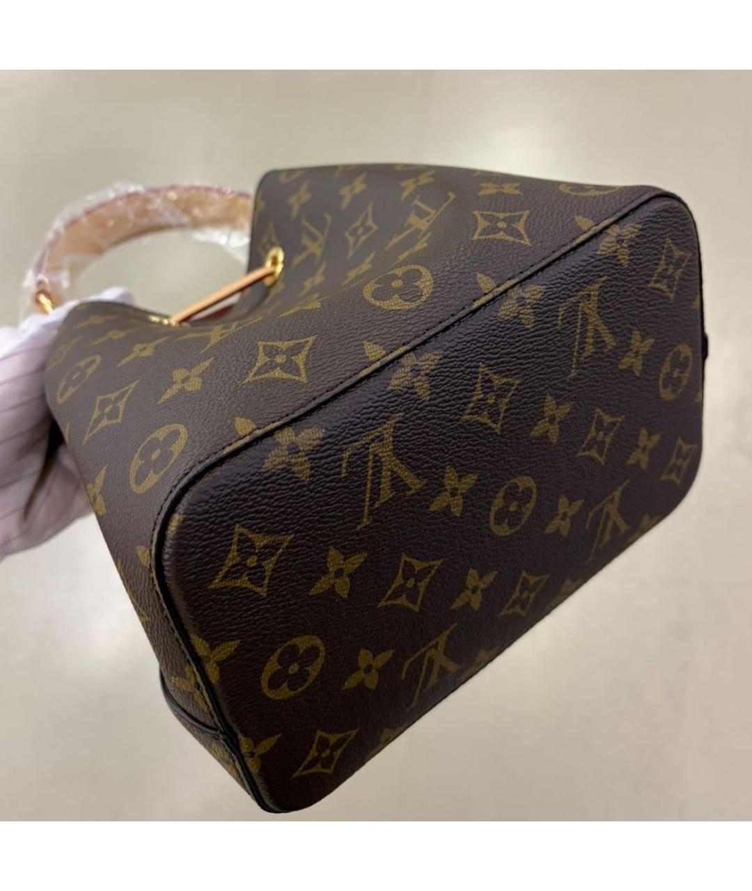LOUIS VUITTON Коричневая сумка через плечо, фото 5