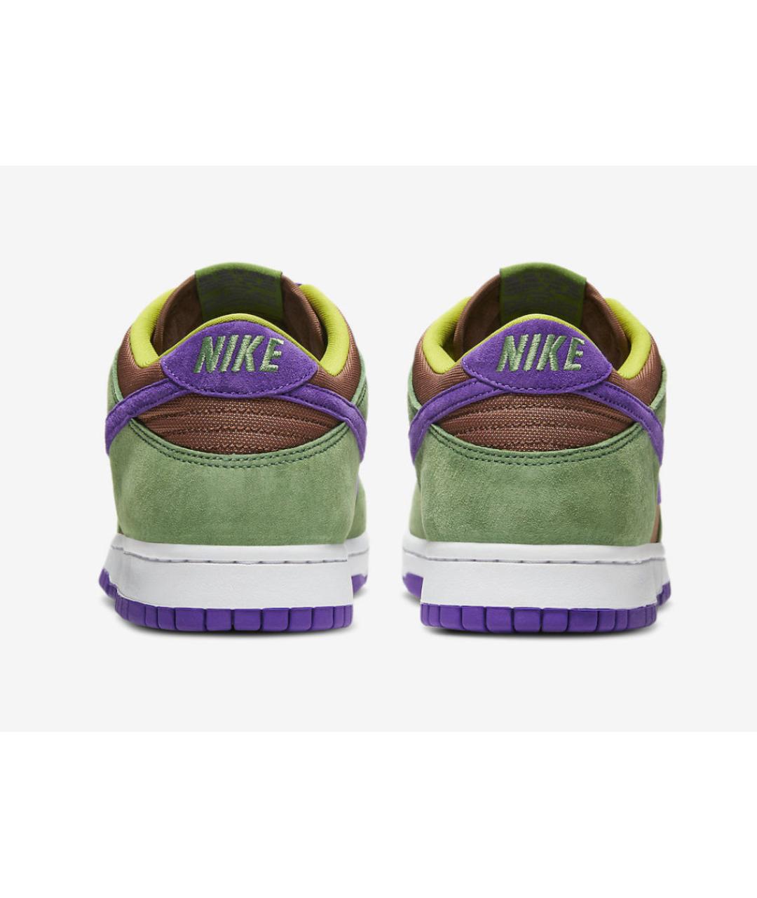 NIKE Мульти замшевые низкие кроссовки / кеды, фото 4