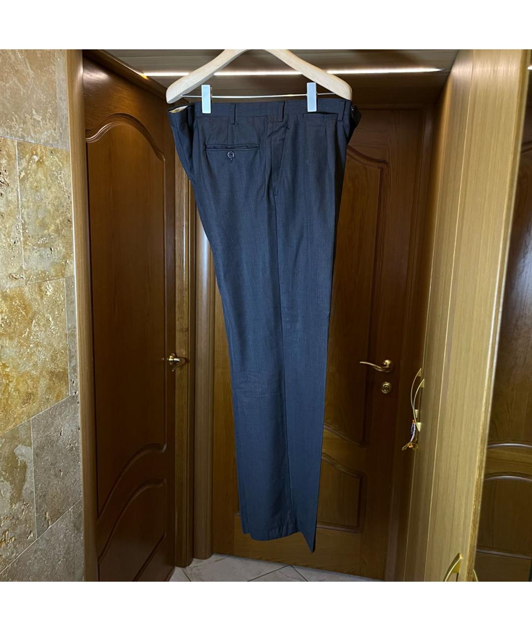 KITON Черный классический костюм, фото 5