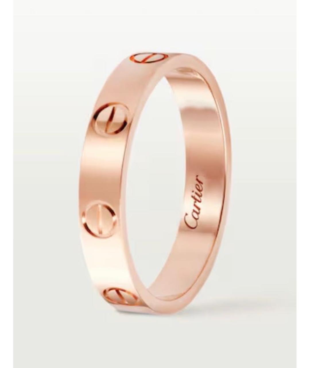 CARTIER Золотое кольцо из розового золота, фото 8