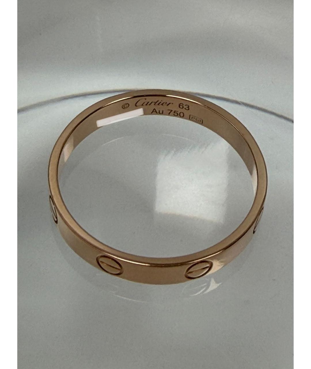 CARTIER Золотое кольцо из розового золота, фото 4