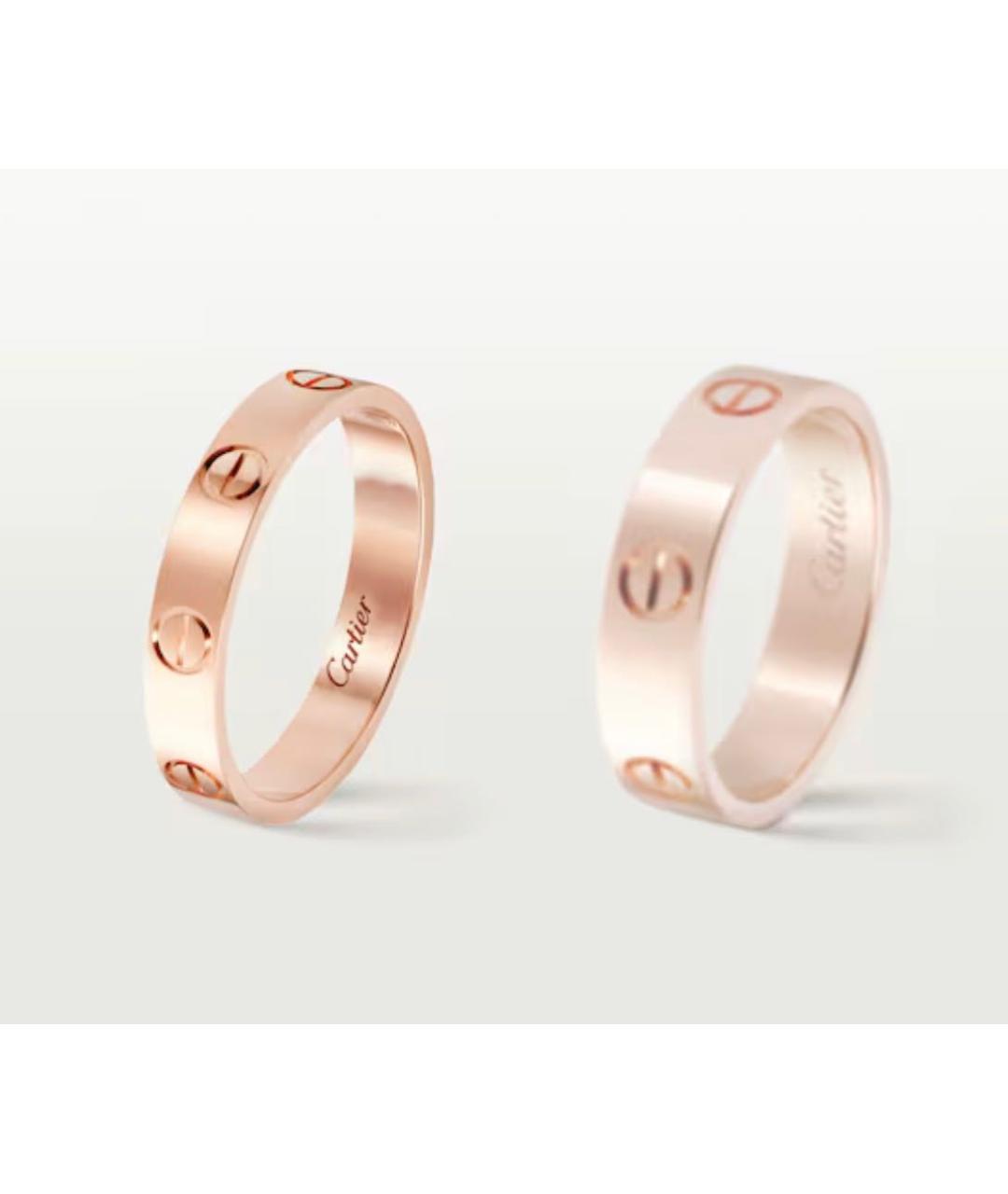 CARTIER Золотое кольцо из розового золота, фото 3