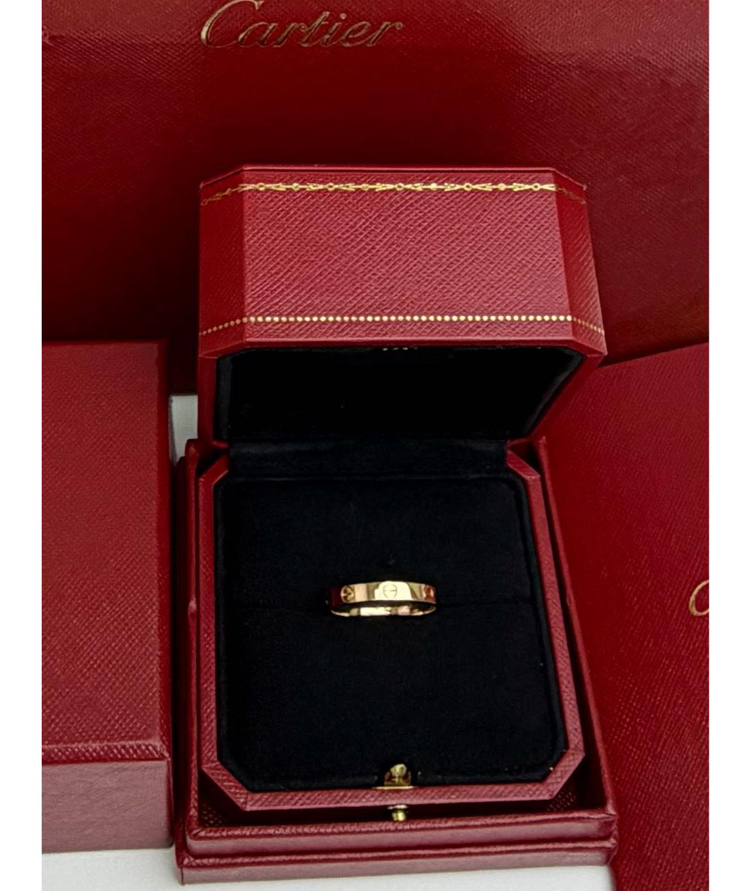 CARTIER Золотое кольцо из розового золота, фото 3
