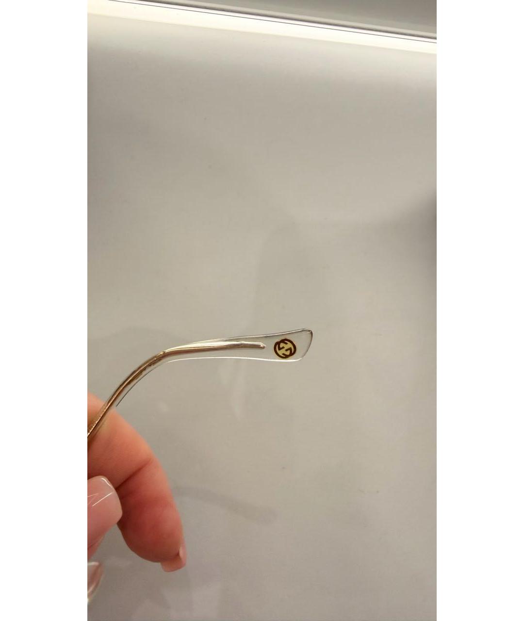 GUCCI Голубые солнцезащитные очки, фото 3