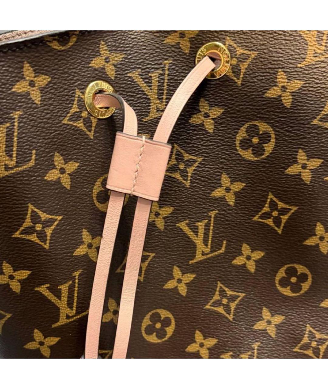 LOUIS VUITTON Коричневая сумка через плечо, фото 5