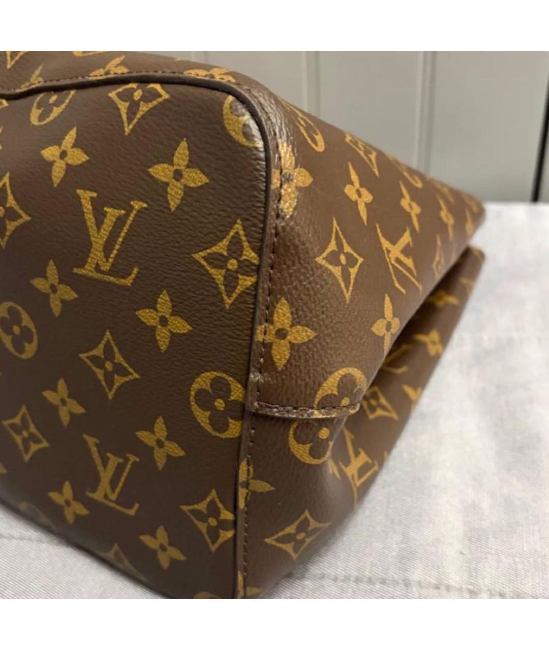 LOUIS VUITTON Коричневая сумка через плечо, фото 3