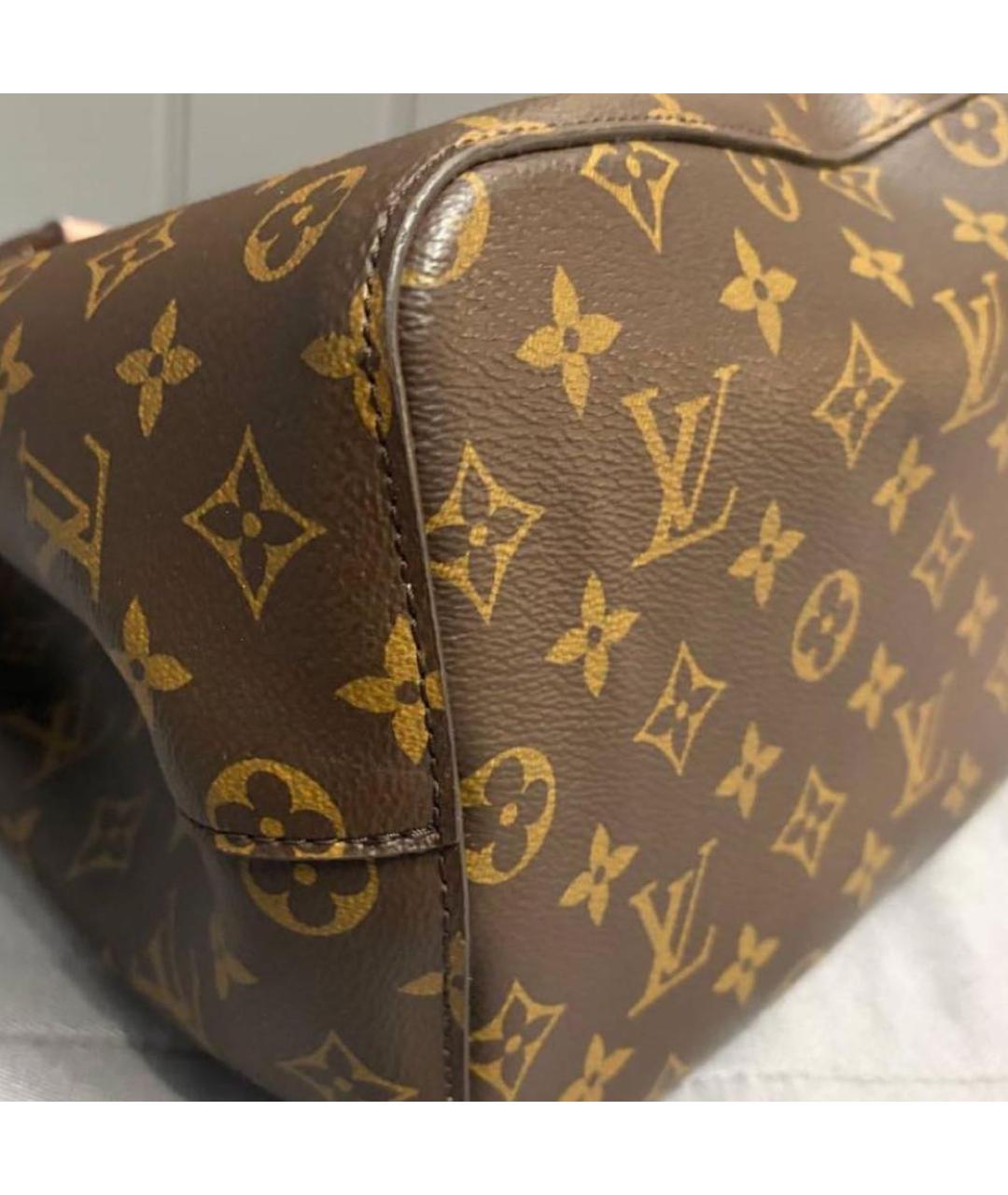 LOUIS VUITTON Коричневая сумка через плечо, фото 4