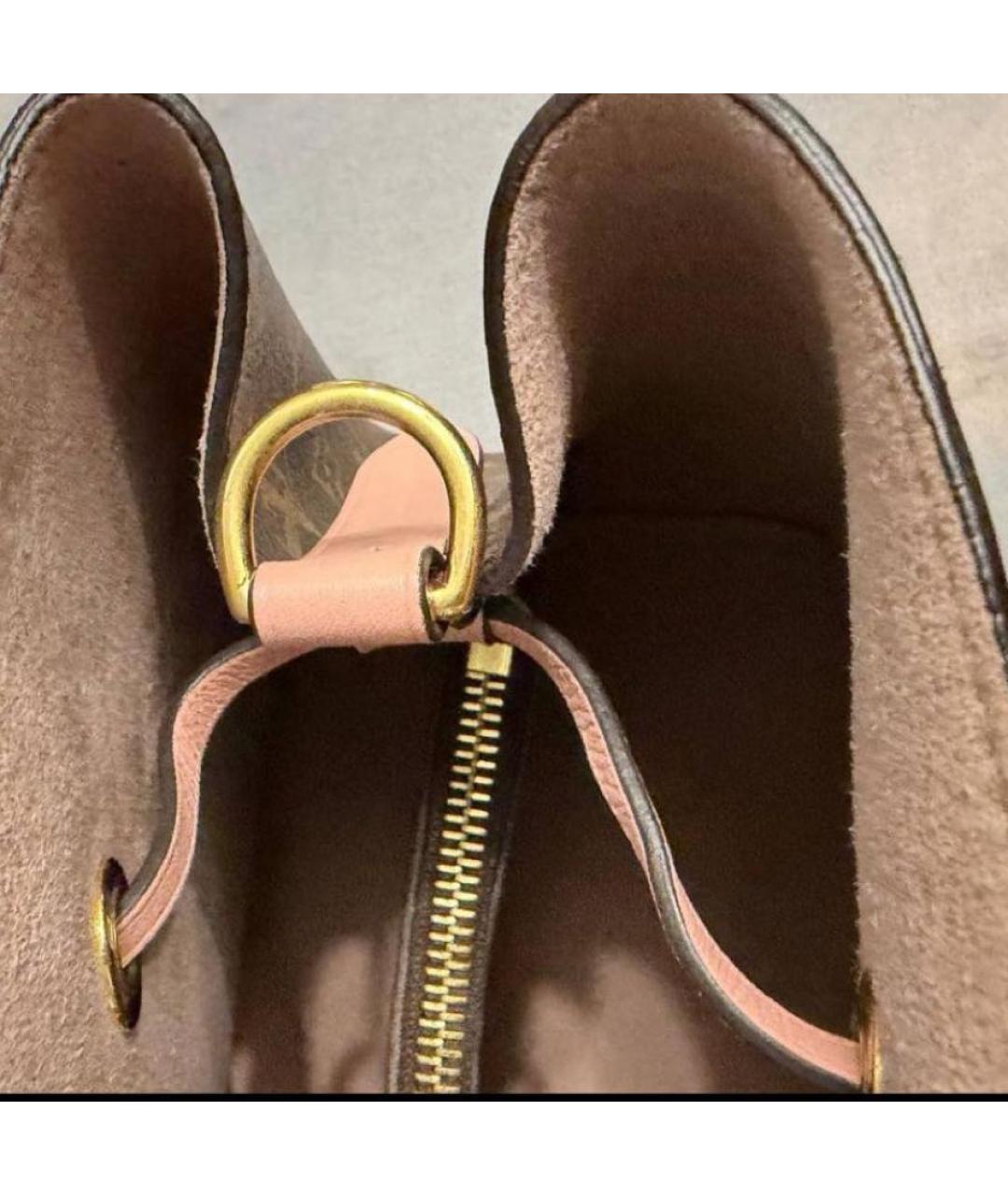 LOUIS VUITTON Коричневая сумка через плечо, фото 7