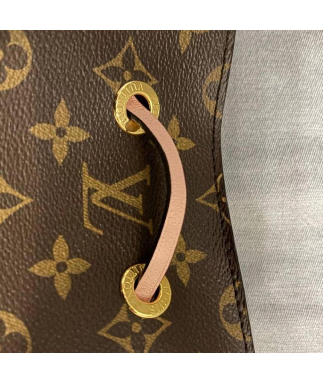 LOUIS VUITTON Коричневая сумка через плечо, фото 6