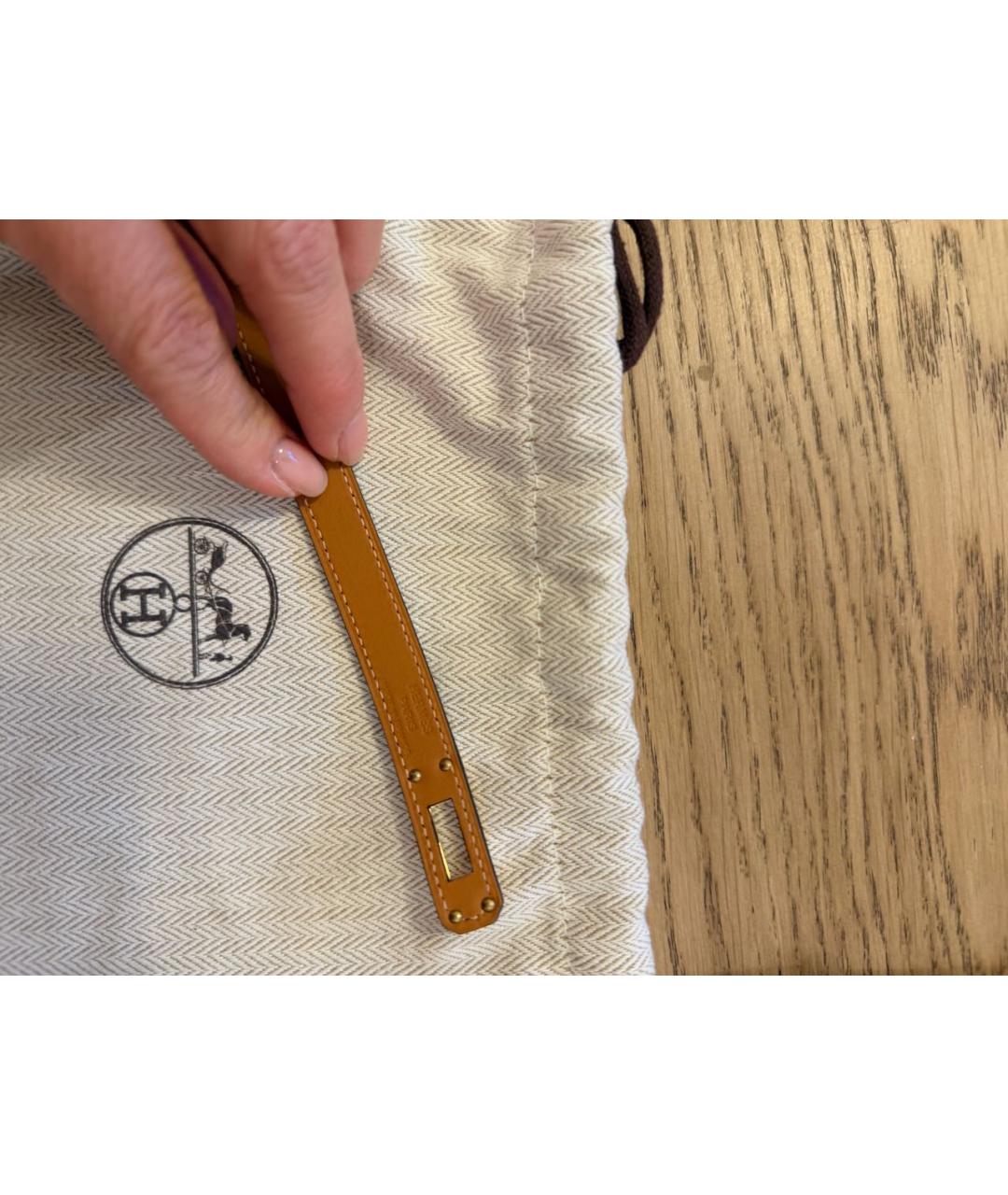 HERMES Черный металлический чокер, фото 6