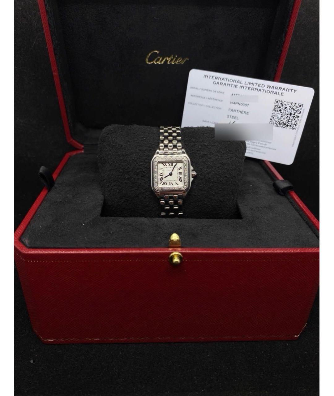 CARTIER Серебряные часы, фото 2