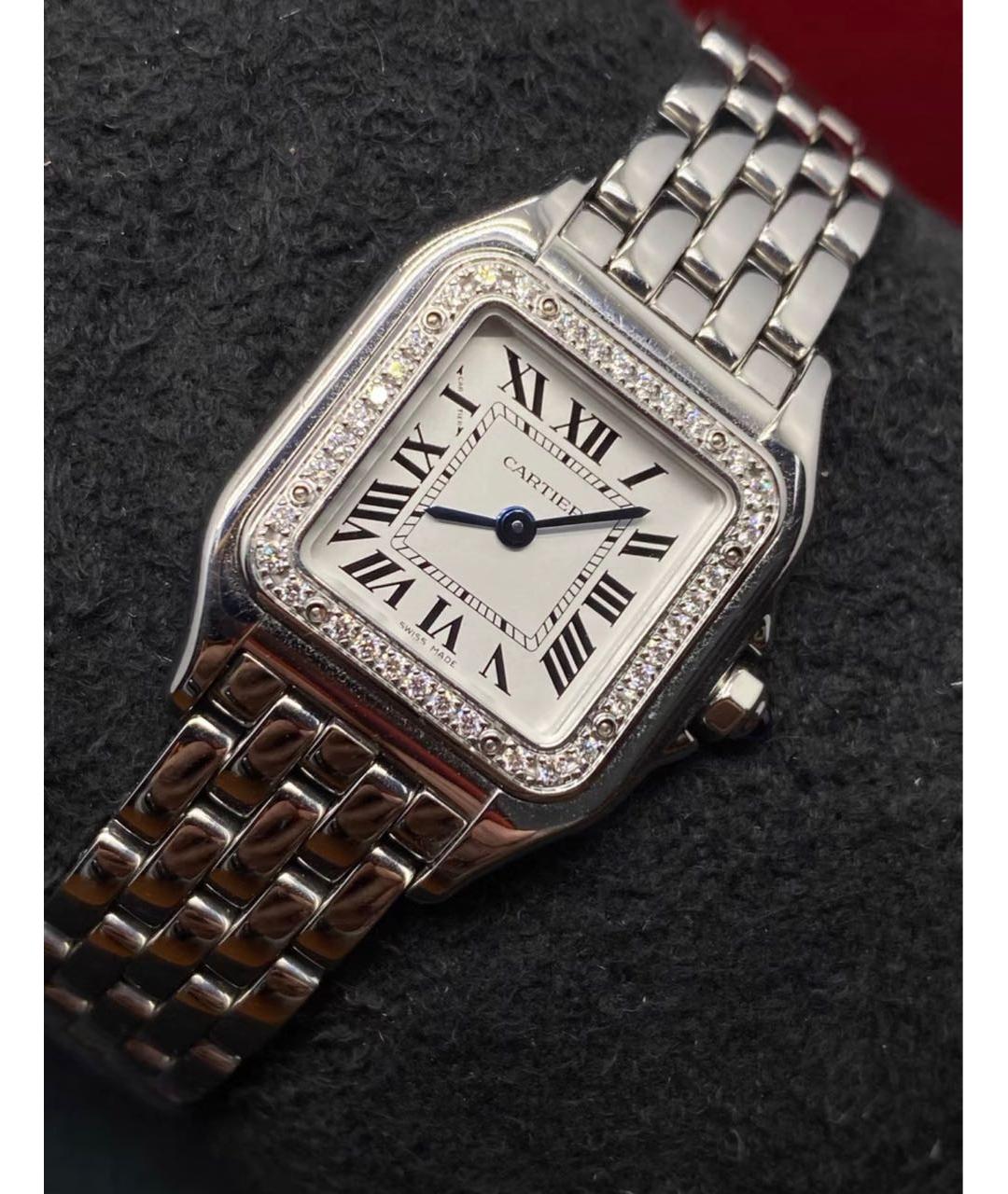 CARTIER Серебряные часы, фото 4