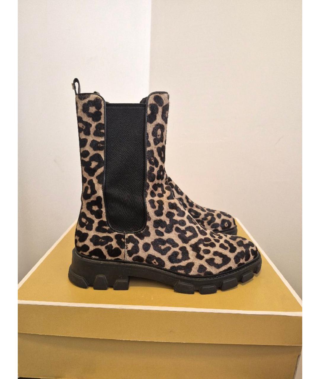 MICHAEL MICHAEL KORS Мульти кожаные полусапоги, фото 7