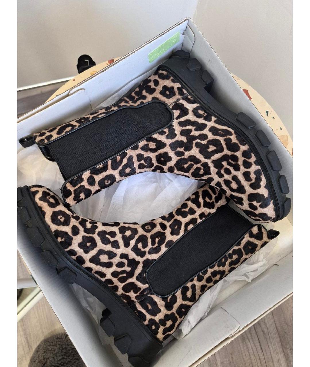 MICHAEL MICHAEL KORS Мульти кожаные полусапоги, фото 5