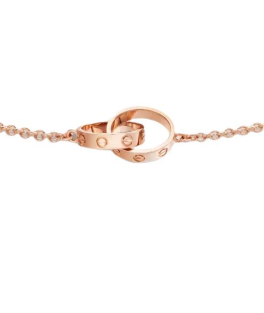 CARTIER Золотой браслет из розового золота, фото 2