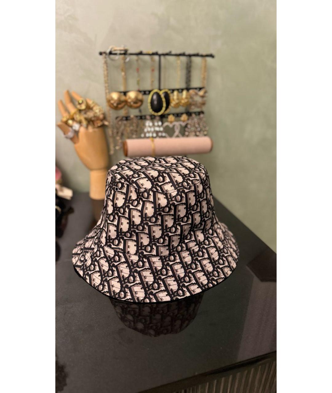 CHRISTIAN DIOR Темно-синяя панама, фото 4