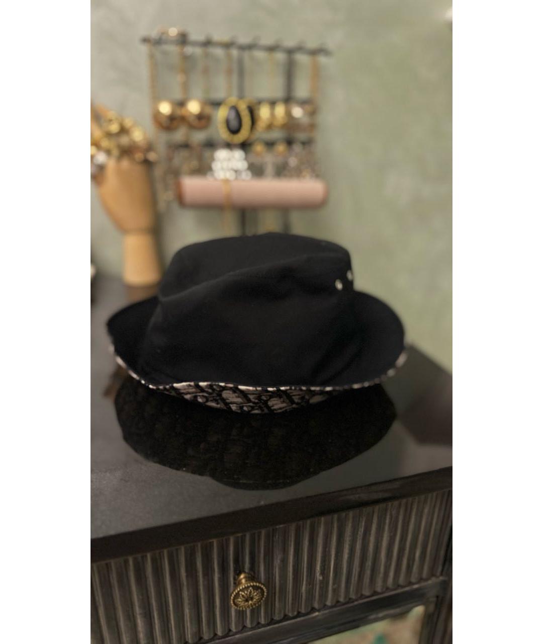 CHRISTIAN DIOR Темно-синяя панама, фото 2