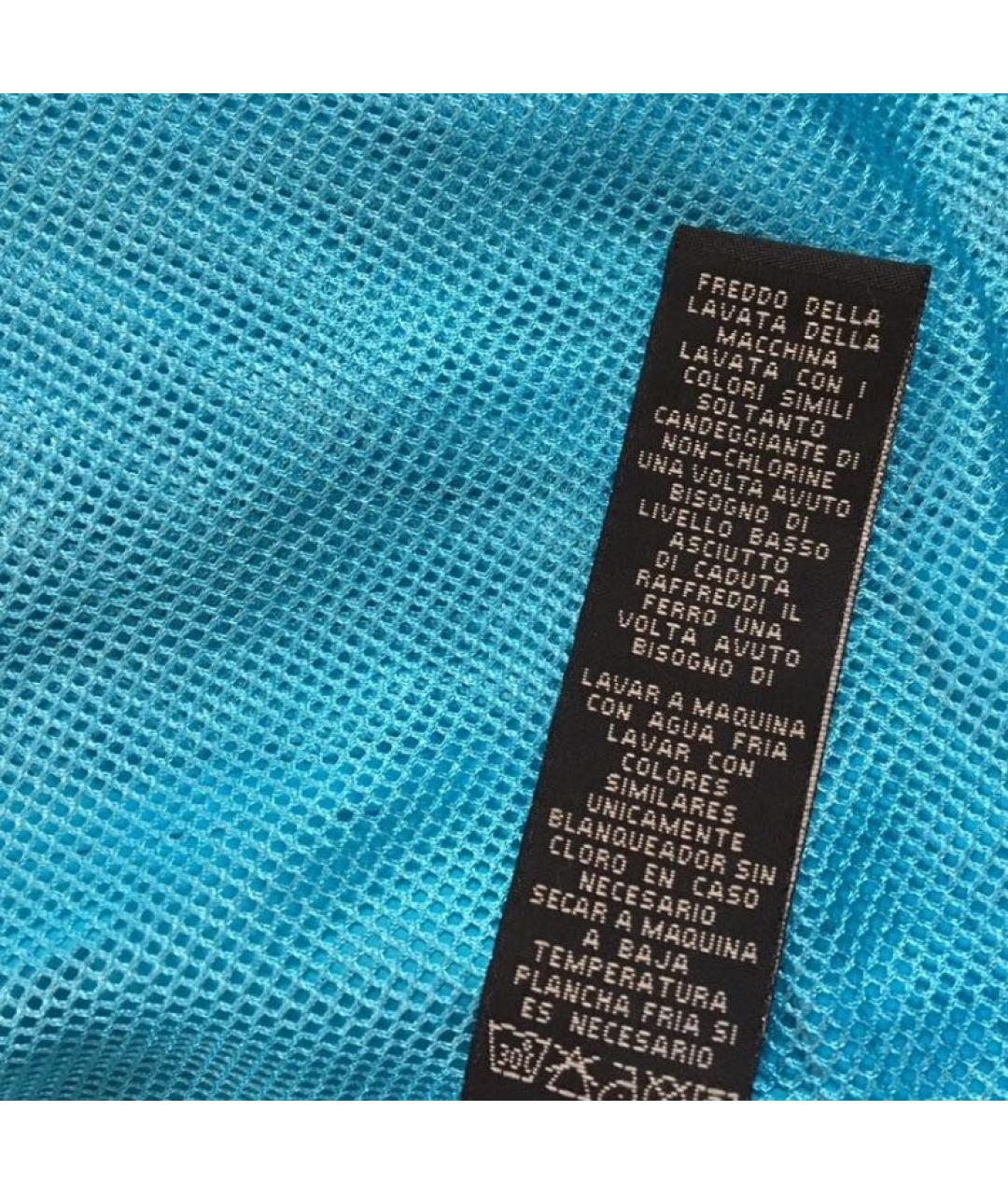 POLO RALPH LAUREN Голубая полиэстеровая куртка, фото 7