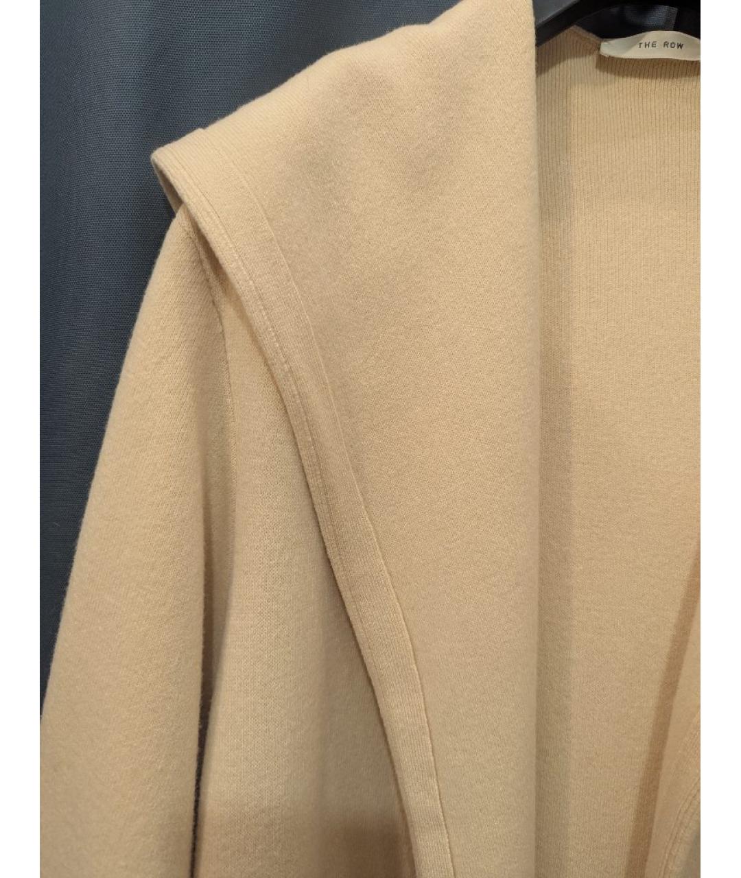 THE ROW Бежевое пальто, фото 4