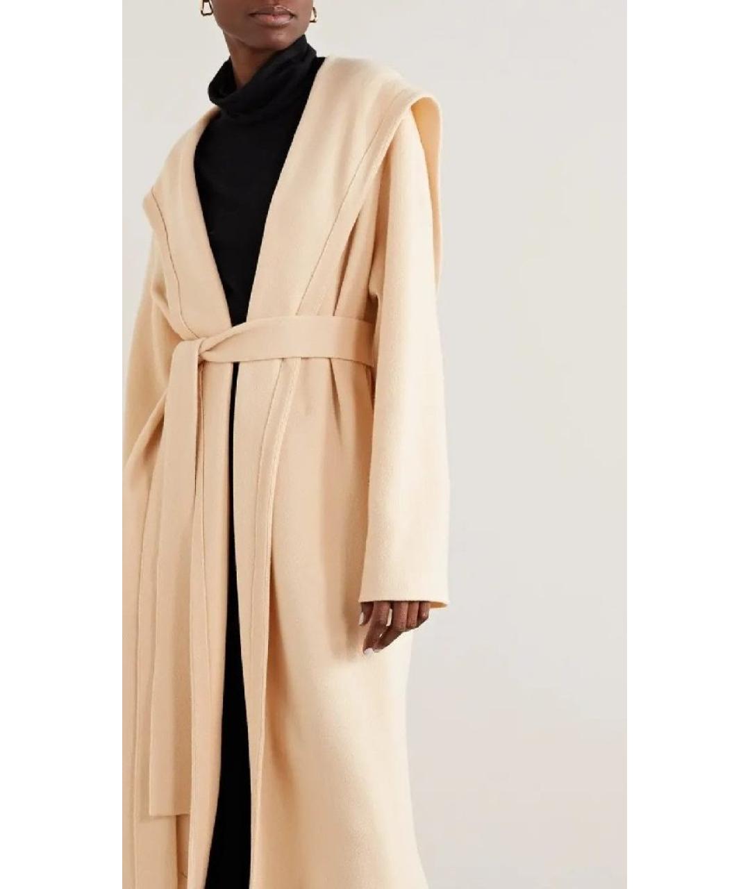 THE ROW Бежевое пальто, фото 6